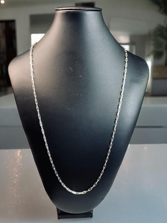 Valery silver chain 28 inches