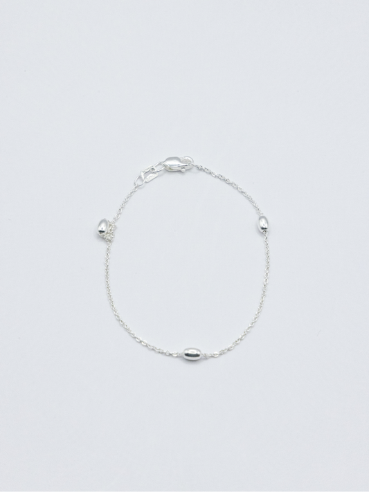 CLARIE SILVER BRACELET