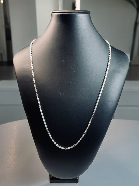 Zallar silver chain 26 inches