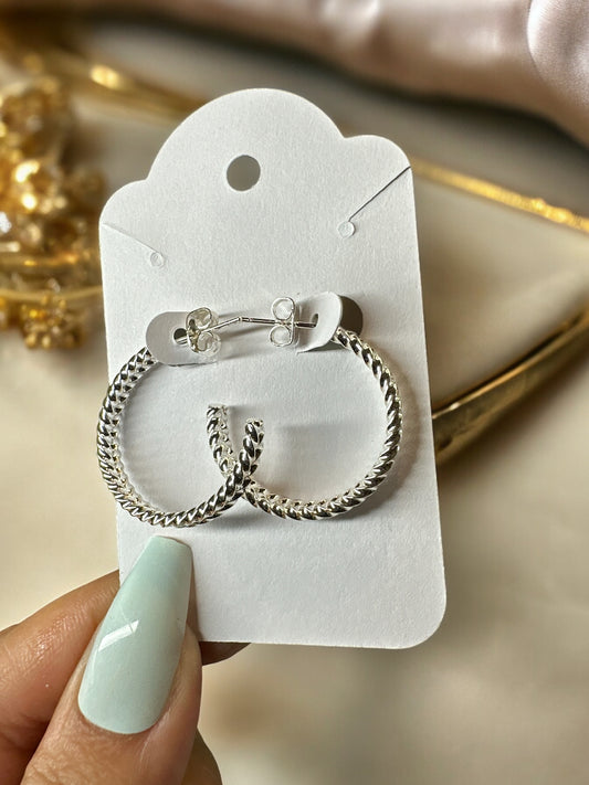 Eleanor silver earring